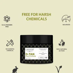 L'AVENOUR Set Of 2 D-Tan Face Scrub For Deep Exfoliation - 200 g Each image 5