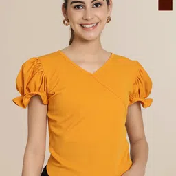 Tromko Puff Sleeve Top-picture-21