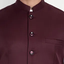 Moda Rapido Mandarin Collar Nehru Jacket image 4