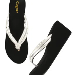 Cogner Embellished Flatform Mules image 5