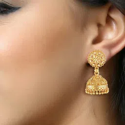 VIVASTRI Gold-Toned Alloy Earrings image 3