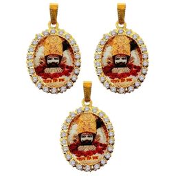 J.S ENTERPRISES Gold-Plated Circular Pendants-picture-26