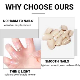 NAILWIND Set Of 24 Press On Reusable Nails - V-39 image 5