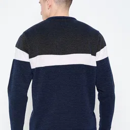 Duke Men Colourblocked Pullover image 5