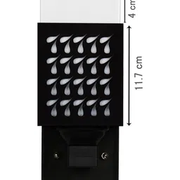 Gojeeva Brown Wood Square Wall Lamps image 3