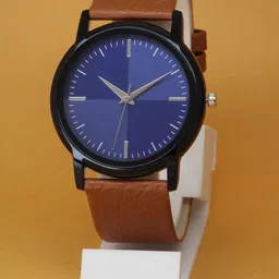 VIRAKTI Women Brass Dial & Leather Bracelet Style Straps Analogue Watch WATHYVW33X7TJCY6-picture-18