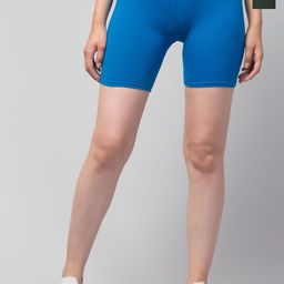 HIRRUX Women Pack of 2 Skinny Fit Low-Rise Cycling Sports Shorts-picture-39