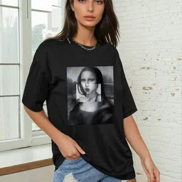 AAHWAN Women Printed Pockets T-shirt-picture-35