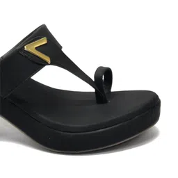 The Roadster Lifestyle Co Women Party Block Heels with Open Back image 3