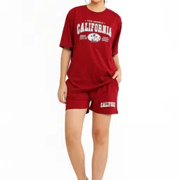 PRIYA POINT Women Printed Night suit-picture-33