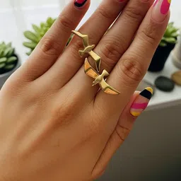 GORIYA FASHION Finger Ring image 2