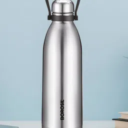 BOROSIL Steel Stainless Steel Double Wall Vacuum Water Bottle-2 L-picture-1