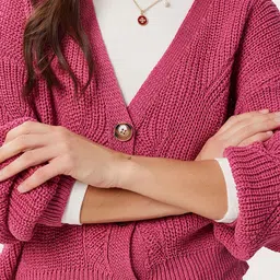 Happiness istanbul Women Cardigan image 4