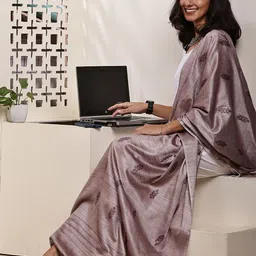 Bunkraft Ethnic Motifs Woven Design Cotton Silk Dupatta image 2