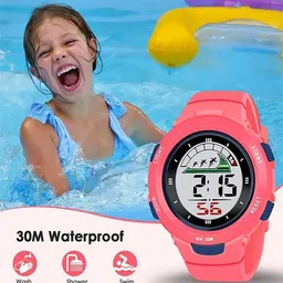 Time Up Girls Dial & Bracelet Style Straps Digital Multi Function Watch N8217-3 image 4