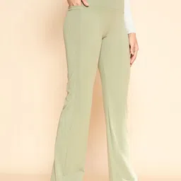 COLOR CAPITAL Pack Of 3 Flared-Fit Ankle-Length Gym Tights image 2