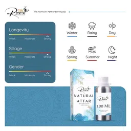 THE RUPAWAT Perfumery House A Rose In Bloom Attar - 100 ml image 2