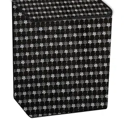 The Furnishing Tree Black Printed Washing Machine Cover image 3