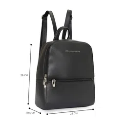 United Colors of Benetton PU Structured Backpacks image 2