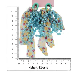 Azaayah Artificial Beaded Contemporary Drop Earrings image 4