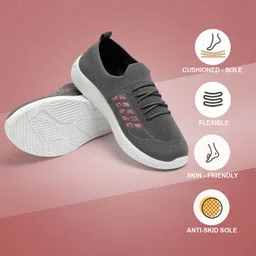 pahnava FLYNET WOMEN SHOE Slip On Sneakers For Women image 2