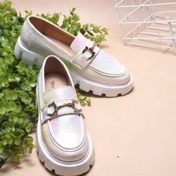 TRYME Women Patent Leather Loafers-picture-12