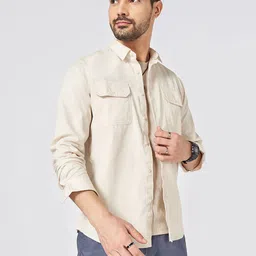 Urban Ranger by pantaloons Men Opaque Casual Shirt-image-22