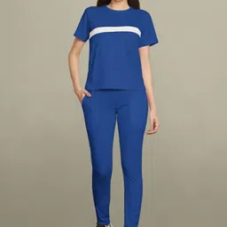 Moda Rapido Women Colourblocked Night suit-image-78