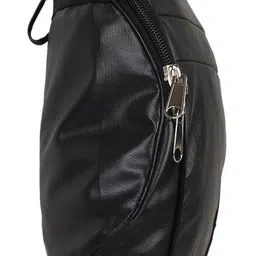 travalate Polyester Waterproof Motorcycle Saddle Bag Saddle Bag Black Fabric Motorbike Saddlebag image 4