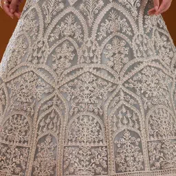 Koskii Embellished Sequinned Ready to Wear Lehenga & Blouse With Dupatta image 4