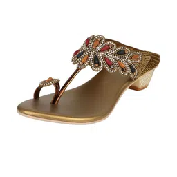 Solefoot Embellished Party Block Sandals image 4