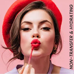 RED 4 Dream Girl Kiss Proof Liquid Lip Ink - 6 ml - Shade 127 image 3
