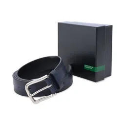 United Colors of Benetton Men Textured Leather Formal Belt-picture-24