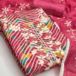 Panzora Printed Unstitched Dress Material-picture-23