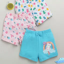 BUMZEE Girls Animal Printed Shorts-picture-35