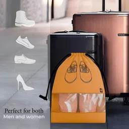 Aura Orange Set of 6 Regular Shoes Organiser Organisers image 2