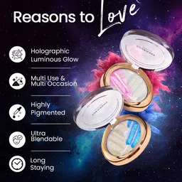 Charmacy Milano Star Dust Highly Pigmented Long Stay Highlighter - 4.2 g - Shade - 611 image 2