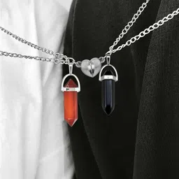 Utkarsh Geometric Pendants with Chains image 2