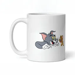 Mr UVD White & Grey Printed Ceramic Matte Mugs Set of Cups and Mugs-picture-15