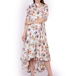 BAESD Women Floral Printed Fit and Flare Midi Dress-picture-6