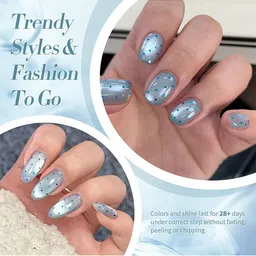 BORN PRETTY Long Lasting High Gloss Glass Cat Magnetic Gel Polish 10ml -MY37 Glacier image 2