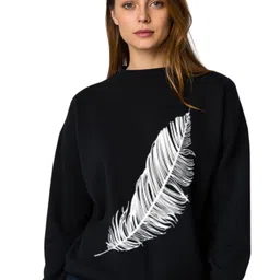 SALUJA FABRICS Graphic Printed Dry Fit Cotton Pullover Sweatshirt-picture-36