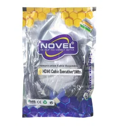 Novel 3 Meter High-Speed HDMI Cable - HDMI Arc Enabled image 2