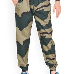 Plounge Men Camouflage Joggers Trousers-image-14