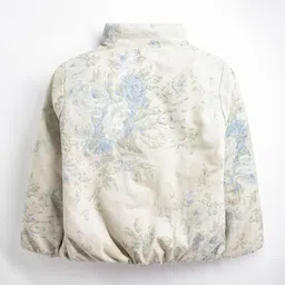 Cherry Crumble Boys Colourblocked Stand Collar Lightweight Tailored Reversible Jacket image 4