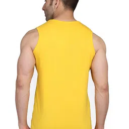 Slowloris Men Pack Of 2 Printed Bio-Wash Combed Cotton Gym Vest image 3