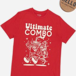 Pantaloons Junior Boys Typography Printed Round Neck Pure Cotton T-shirt-picture-36