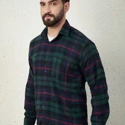 Bigreams Men Comfort Opaque Checked Casual Shirt image 5