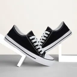 Women Canvas Shoes, Girls Sneakers Canvas Shoes For Women-image-0