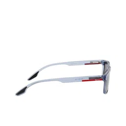 Ted Smith Unisex Black Rectangular Sunglasses With Polarised Lens image 5